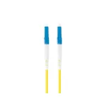 Lanberg FO-LULU-SS11-0010-YE Monomódusú OS2 9/125 LSZH 2xLC/UPC szimplex 1m optikai patch kábel