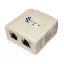 RAIN FTA5211 Cat.5e FTP 2 portos öntapadós fali aljzat