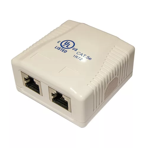 RAIN FTA5211 Cat.5e FTP 2 portos öntapadós fali aljzat