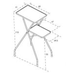 Funscreen Junior hordozható projektor állvány