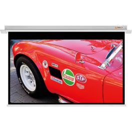   Funscreen Premium Plus In-Ceiling Motor elektromos vetítővászon 16:9, 137x244