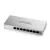 Zyxel GS1200-8HPV3-EU0101F v3 4xGbE PoE+ LAN (68W) 4xGbE LAN port web menedzselhető asztali Switch