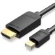 Vention mini Displayport -> HDMI, (fekete), 1,5m, kábel