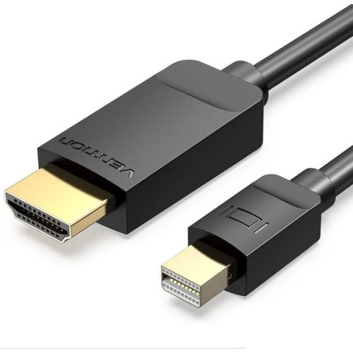 Vention mini Displayport -> HDMI, (fekete), 2m, kábel