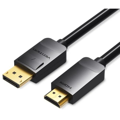 Vention Displayport -> HDMI, (fekete), 2m, kábel