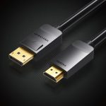 Vention Displayport -> HDMI, (fekete), 2m, kábel