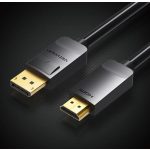 Vention Displayport -> HDMI,  (fekete), 3m, kábel