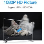 Vention Displayport -> HDMI,  (fekete), 3m, kábel