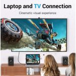 Vention mini Displayport 4K -> HDMI, (fekete), 3m,  kábel