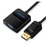 Vention Displayport -> VGA (fekete), 0,15m, konverter