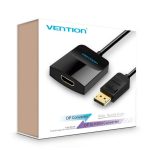 Vention Displayport -> HDMI (fekete), 0,15m, konverter