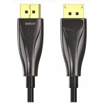 Vention Displayport/M -> Displayport/M  (8K, optikai, fekete), 5m, kábel