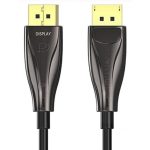 Vention Displayport/M -> Displayport/M (8K, optikai, fekete), 15m, kábel