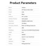 Vention DisplayPort/M -> DisplayPort/M 1m, (8K), kábel