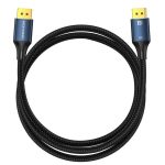Vention DisplayPort/M (8K,HD, szövet, alu), 1,5m, kábel
