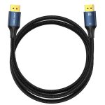 Vention DisplayPort/M (8K,HD, szövet, alu), 2m, kábel