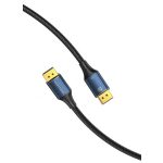 Vention DisplayPort/M (8K,HD, szövet, alu), 3m, kábel