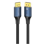 Vention DisplayPort/M (8K,HD, szövet, alu), 5m, kábel