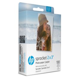 HP Sprocket 2x3 hüvelykes Zink fotópapír 100 lap