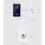 Ubiquiti UniFi UA-Intercom-Viewer Access érintőképernyős videotelefon
