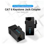 Vention UTP (Cat.6,Keystone jack,fehér), 5db, csatlakozó