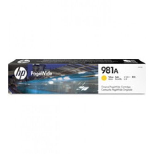 HP J3M70A Tintapatron Yellow 6.000 oldal kapacitás No.981A