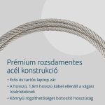 Kensington NanoSaverR 2.0 EQ kulcsos laptopzár