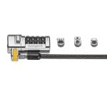 Kensington ClickSafeR 2.0 3-az 1-ben kombinációs laptopzár (T-Bar, Nano & Wedge)