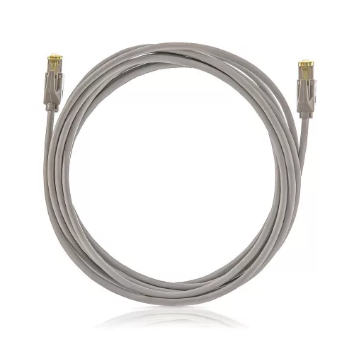 KELINE KEL-C6A-P-020 Cat6.A 10Gigabit STP LSOH 2m szürke patch kábel