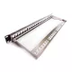 KELINE KEP-EMPTY-S 19 1U üres fekete patch panel 24 db keystone jack számára