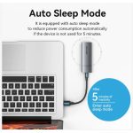 Vention M.2 NGFF SSD (USB 3.1 Gen 2-C, alu, szürke), ház