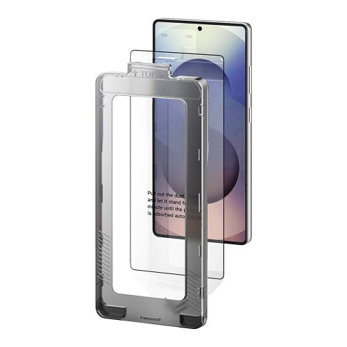 Vention Samsung Galaxy S24, (HD edzett üveg, pormentesítővel), telefon kijelző védő üveg