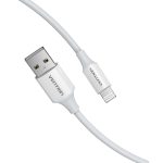 Vention USB-A 2.0 -> Lightning, (2,4A, fehér) 1m, kábel