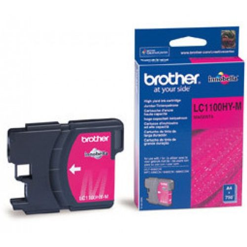 Brother LC1100HYM Tintapatron Magenta 10,1 ml 700 oldal kapacitás