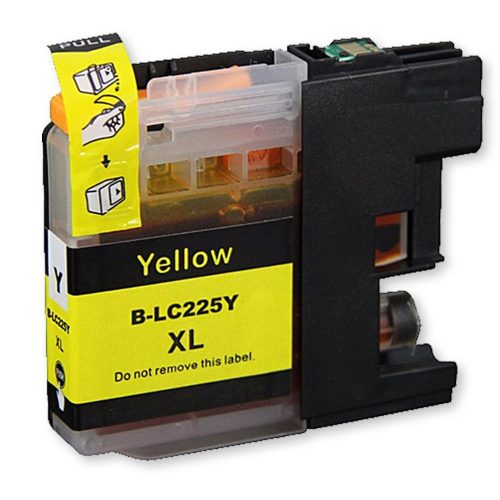 BROTHER LC225XLY Patron yellow (For Use)