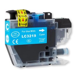   Utángyártott BROTHER LC3219XLCY Tintatartály Cyan ECOPIXEL