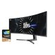 SAMSUNG 49" LC49RG90SSRXEN QLED gamer monitor