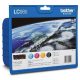 Brother LC985BKCMY Tintapatron csomag BKCMY 8,7 ml + 3*4,8 ml