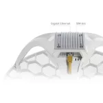 MikroTik LHGGM&EG18-EA LHG LTE18 kit 1xGbE LAN port LTE CAT18 modem 17dBi integrált antenna