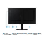 SAMSUNG 24 LS24D600EAUXEN QHD IPS 16:9 5ms GTG monitor