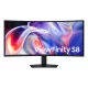 SAMSUNG 40" LS40H850TAUXEN WUHD VA 21:9 4ms ívelt monitor