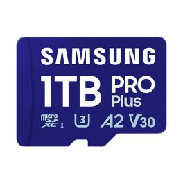 SAMSUNG SD kártya, 1TB, PRO PLUS, Blue Wave
