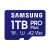 SAMSUNG SD kártya, 1TB, PRO PLUS, Blue Wave