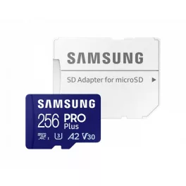 SAMSUNG SD kártya PRO PLUS (Blue Wave) 256GB