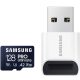 SAMSUNG SD kártya PRO Ultimate olvasóval 128GB