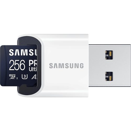 SAMSUNG SD kártya PRO Ultimate olvasóval 256GB