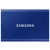 SAMSUNG SSD Külső, 1TB, T7, Indigó Kék, USB 3.2