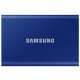 SAMSUNG SSD T7 external, USB 3.2, 1TB, Indigo Blue