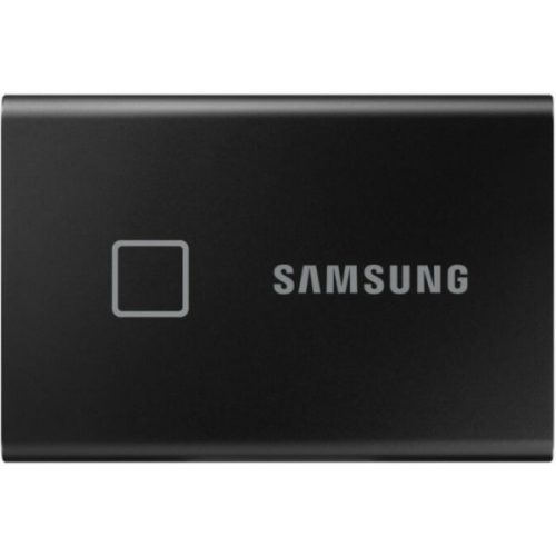 SAMSUNG SSD Külső, 1TB, T7 Touch, Fekete, USB 3.2