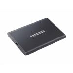 SAMSUNG SSD Külső, 1TB, T7, Titán Szürke, USB 3.2